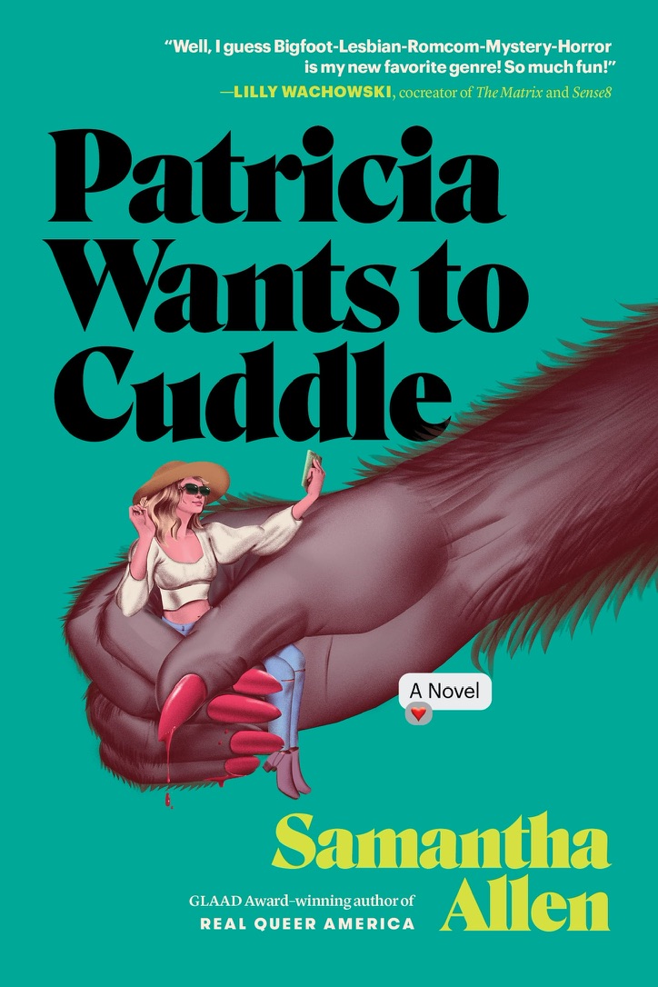Patricia Wants to Cuddle by Samantha Allen book cover