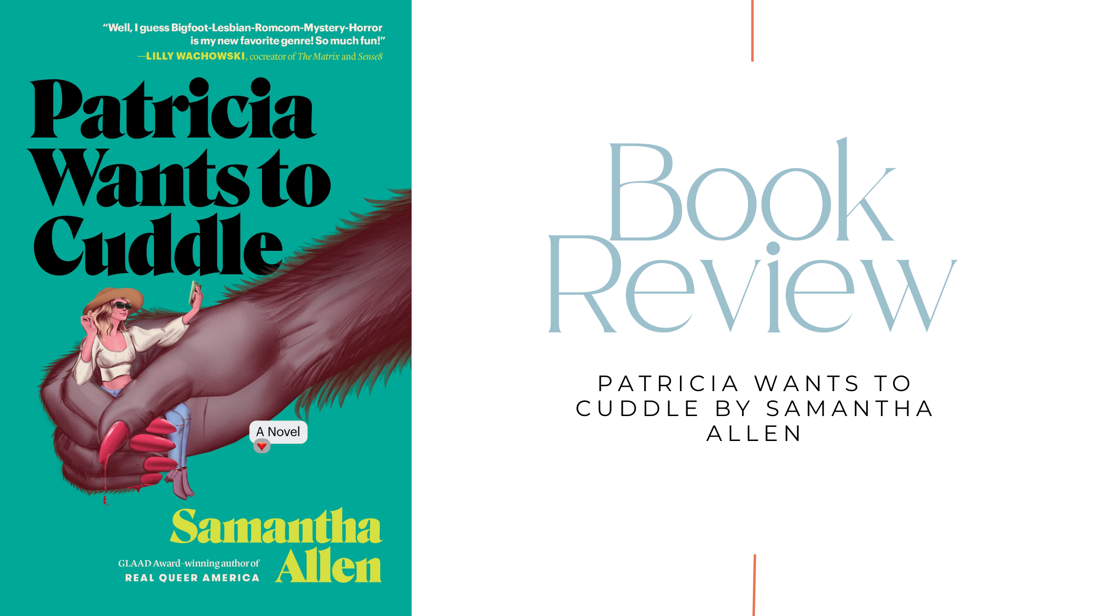 Book Review: Patricia Wants to Cuddle by Samantha Allen